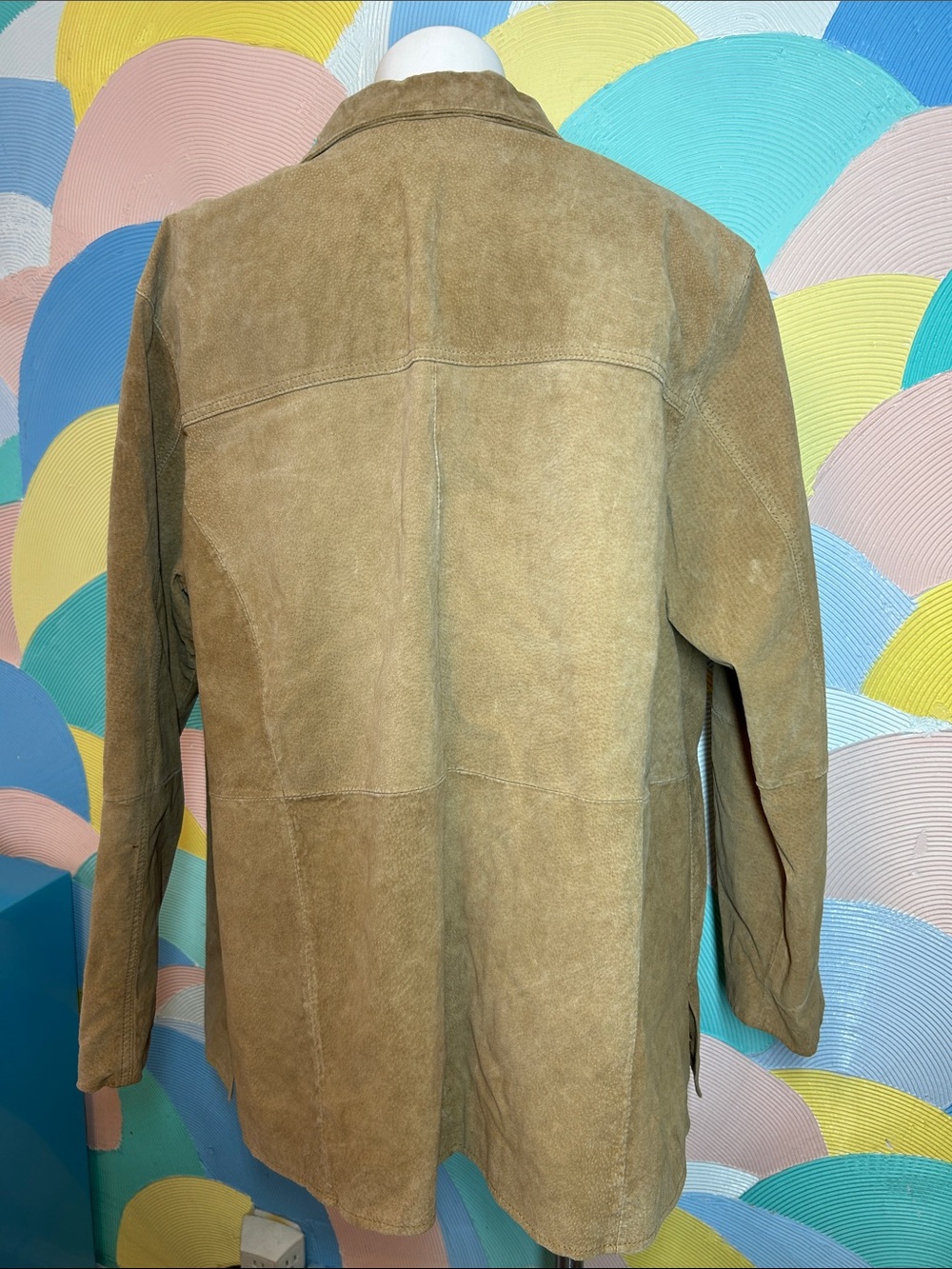 Relativity Tan Suede Jacket - Picture 2 of 6